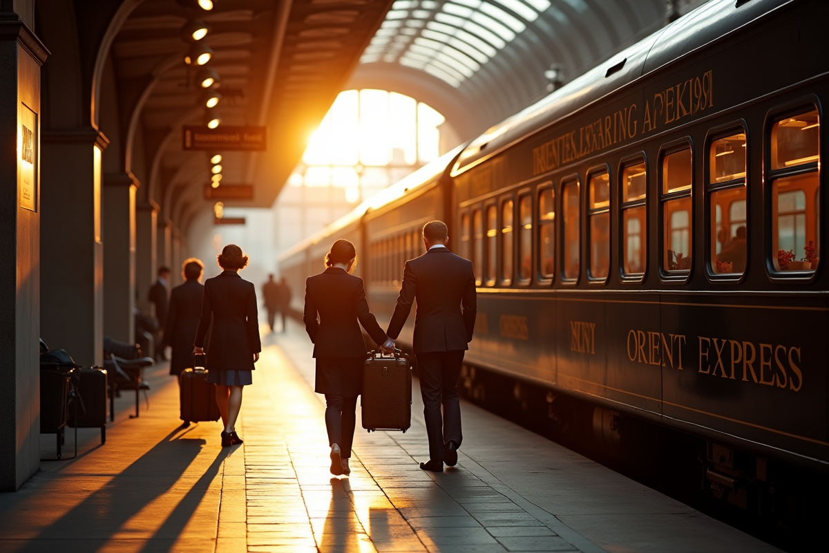 Passagers embarquant dans l